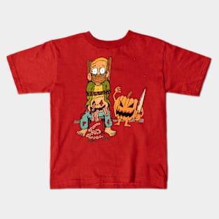 PUMPKINS REVENGE Kids T-Shirt